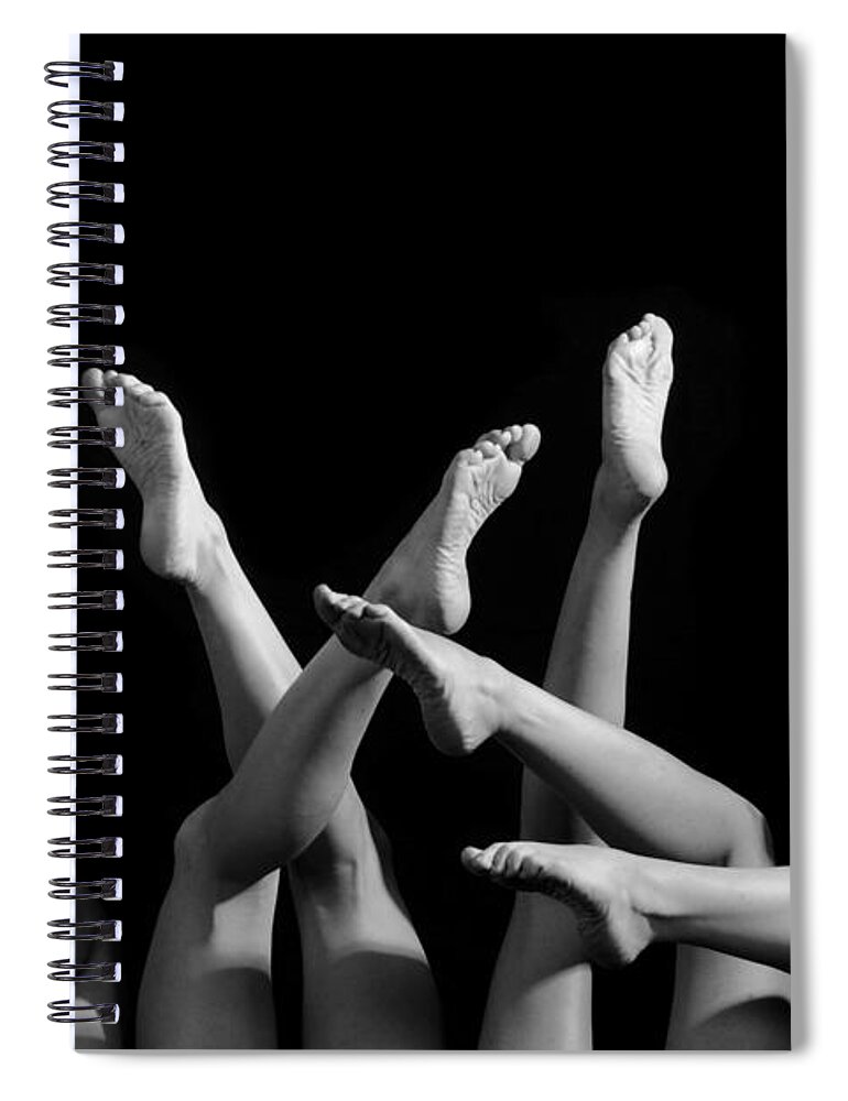 Artistic Spiral Notebook featuring the photograph Hustle and bustle by Robert WK Clark
