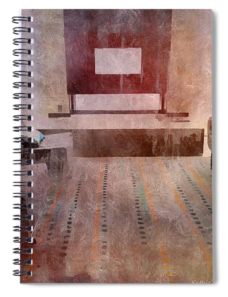 Photography Spiral Notebook featuring the digital art I Remember by Kathie Chicoine