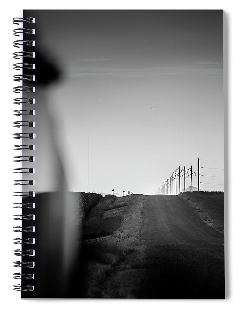 Blumwurks Spiral Notebook featuring the photograph I Will Let You Know When I Know by Matthew Blum
