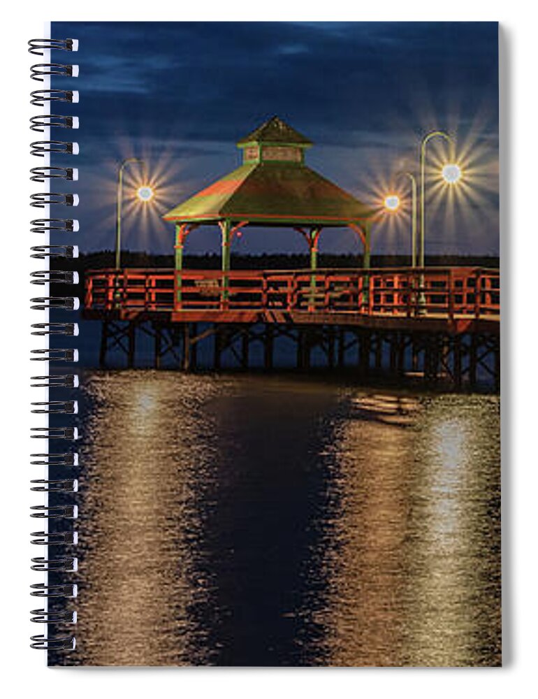 Illumination Spiral Notebook featuring the photograph Illuminated by Rod Best