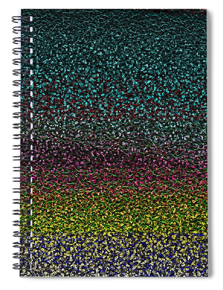 Art Spiral Notebook featuring the digital art Imbrancante by Jeff Iverson