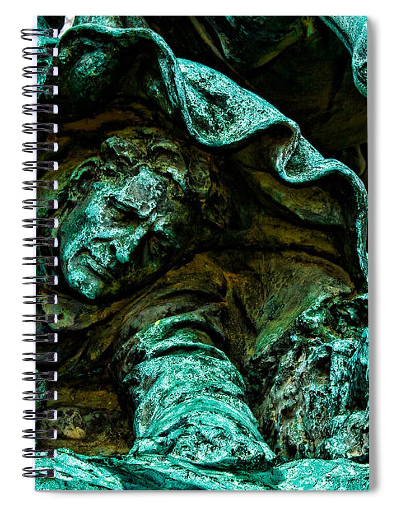 Washington Dc Spiral Notebook featuring the photograph In The Mud by Christopher Holmes