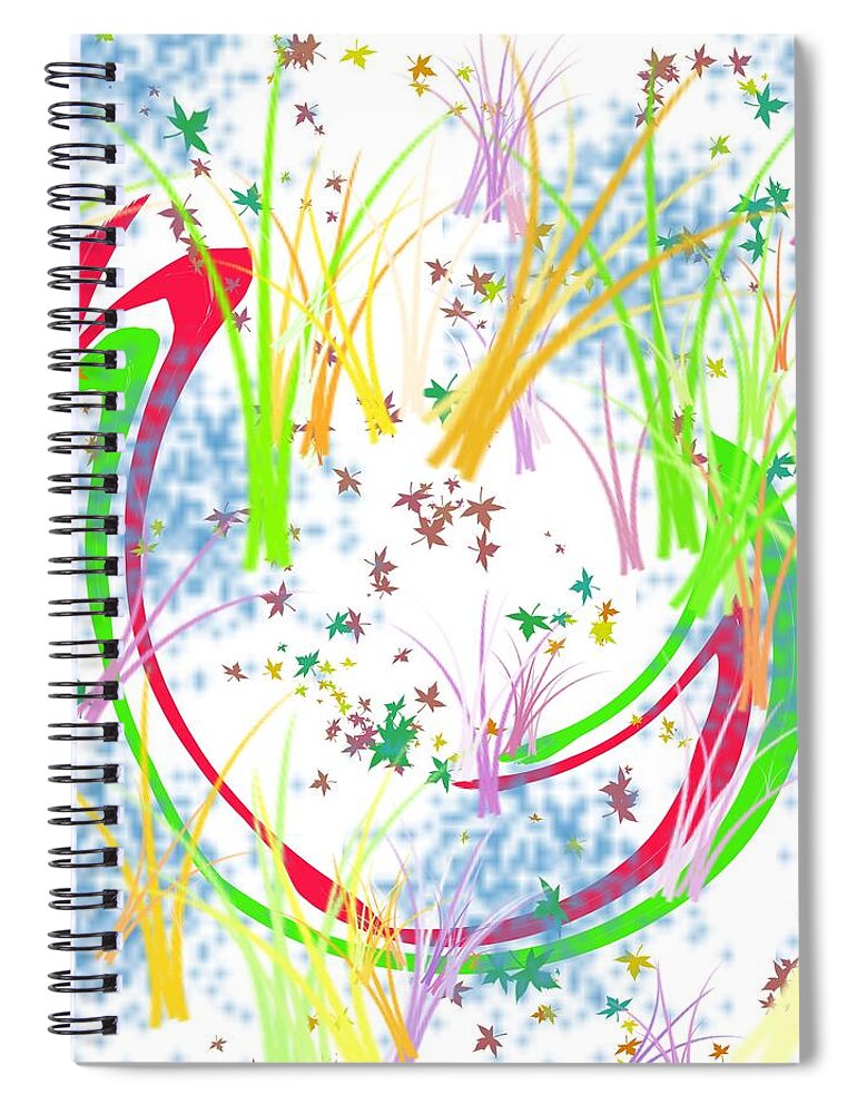 Spring Spiral Notebook featuring the photograph In the Spring by Bill Cannon