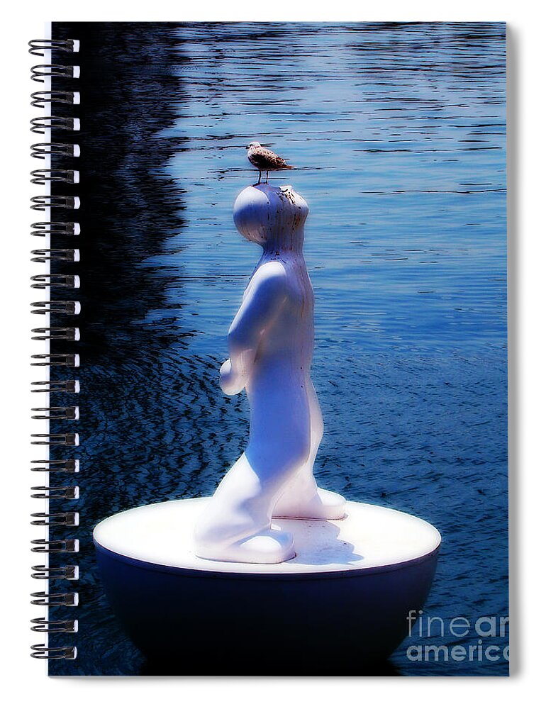 Spain Spiral Notebook featuring the photograph In Your Face by Sue Melvin