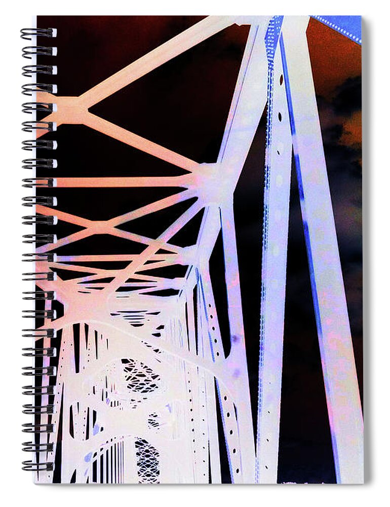 Jamie Lynn Gabrich Spiral Notebook featuring the photograph Indefinite Sight IN by JamieLynn Warber