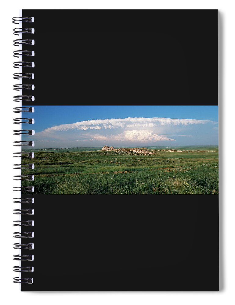 Pawneebuttes Spiral Notebook featuring the photograph Independence Day by Jim Benest