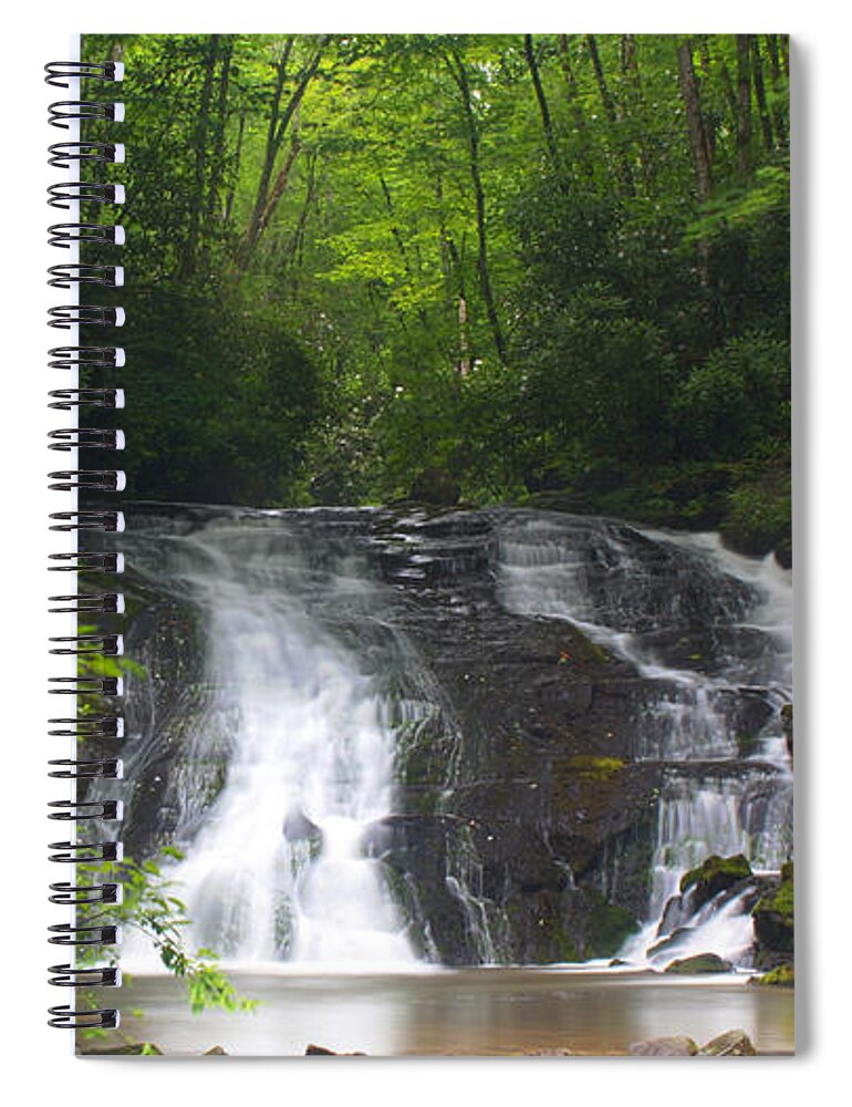 Nunweiler Spiral Notebook featuring the photograph Indian Creek Falls by Nunweiler Photography