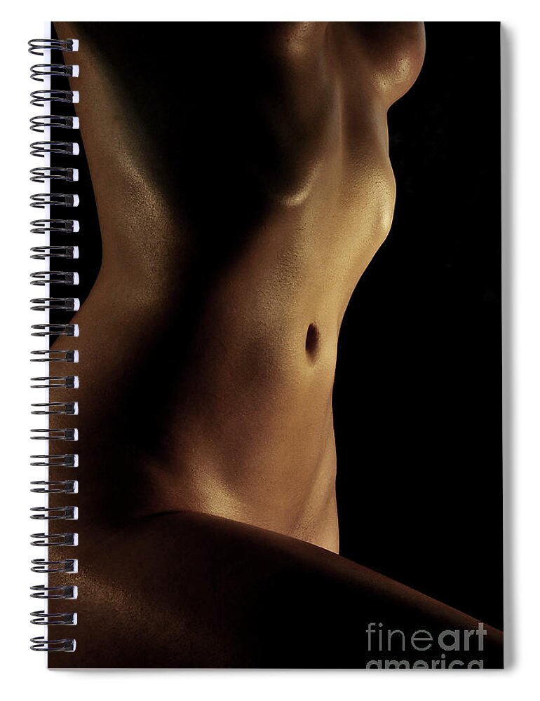 Artistic Photographs Spiral Notebook featuring the photograph Inexplicable beauty by Robert WK Clark