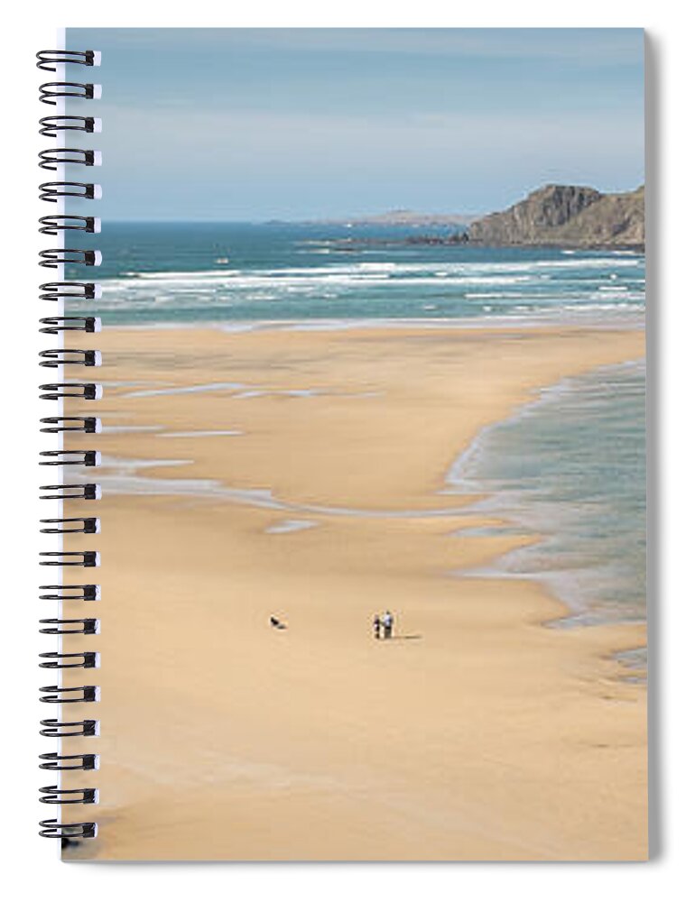 Inishowen Spiral Notebook featuring the photograph Inishowen by Nigel R Bell