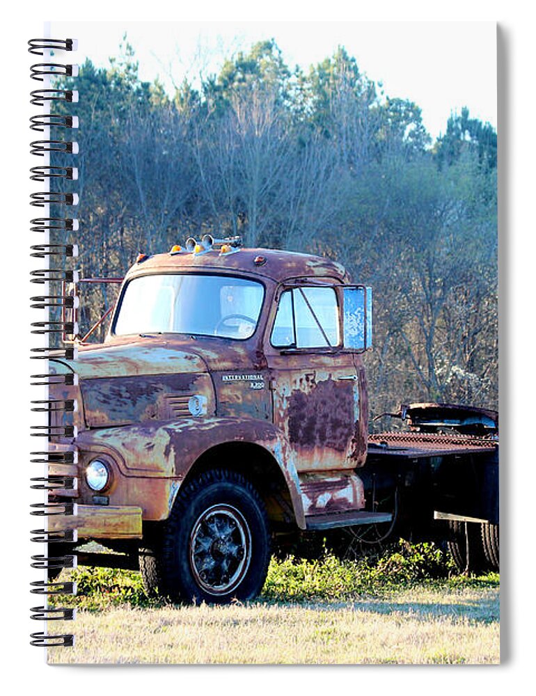 International Harvester R200 Series Truck Spiral Notebook featuring the photograph International Harvester R200 Series Truck by Kathy White