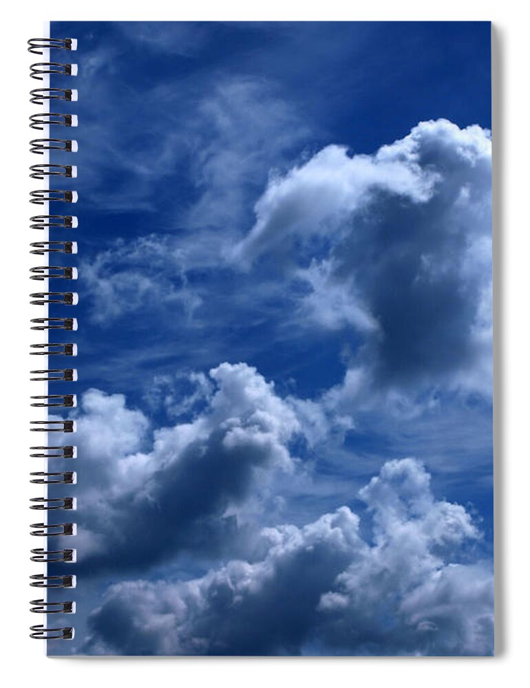 Into The Light Spiral Notebook featuring the photograph Into The Light by Tom Druin