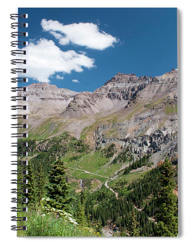 Colorado Spiral Notebook featuring the photograph Jeep Trail by Julia McHugh