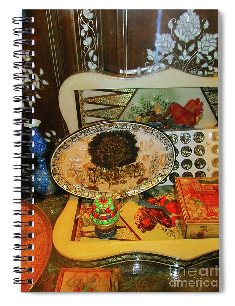 Jordan Baubles Spiral Notebook featuring the photograph Jordan Baubles by Donna L Munro