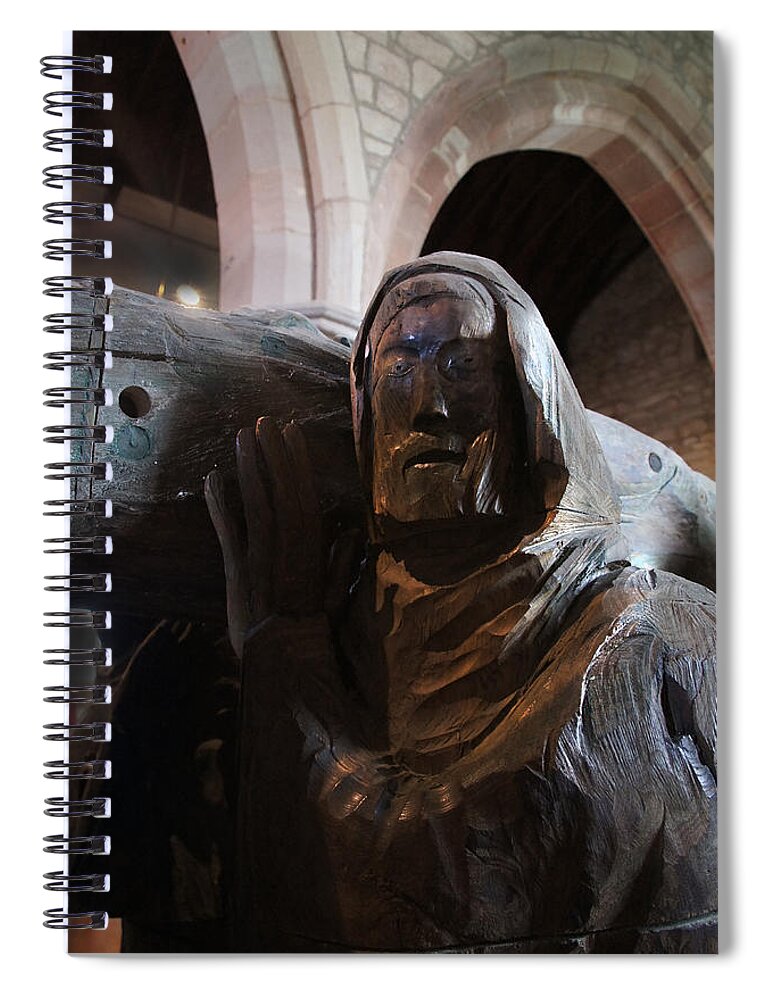 Island Spiral Notebook featuring the photograph Journey. Second Monk. by Elena Perelman