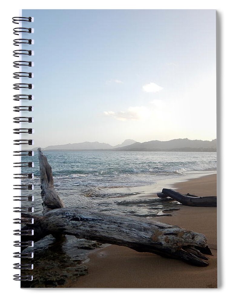 Kauai Spiral Notebook featuring the photograph Kauai Kapa'a Coast 2 by Amy Fose