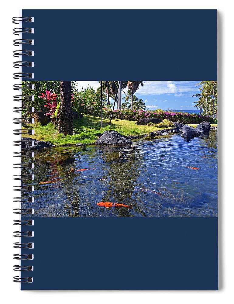 Kauai Spiral Notebook featuring the photograph Kauai Serenity by Marie Hicks