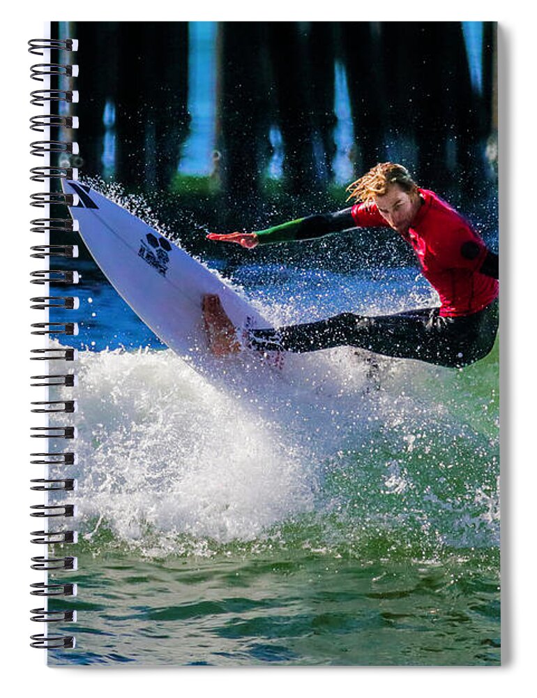 Pismo Beach Spiral Notebook featuring the photograph Kilgar Twist by Dr Janine Williams