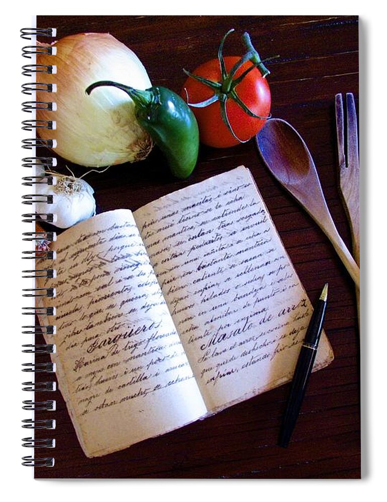 Still Life Spiral Notebook featuring the photograph Kitchen Still Life by Barbara Zahno