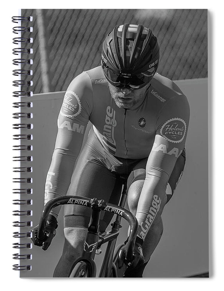 San Diego Spiral Notebook featuring the photograph La Grange by Dusty Wynne