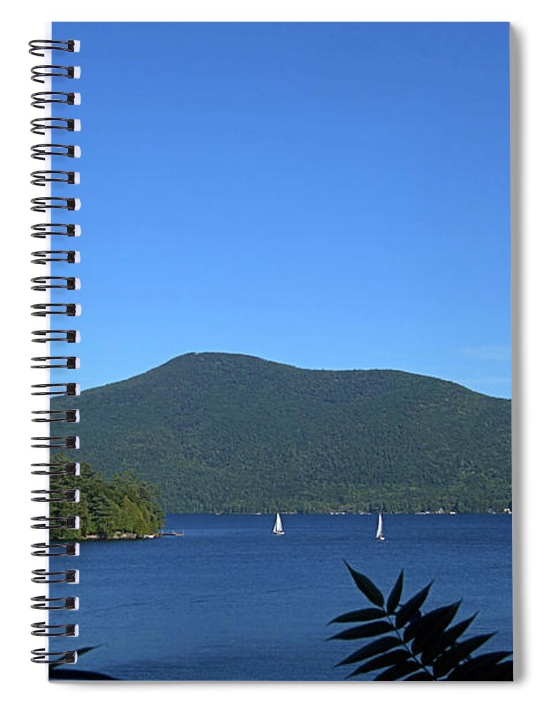Lake Spiral Notebook featuring the photograph Lake George I by Newwwman