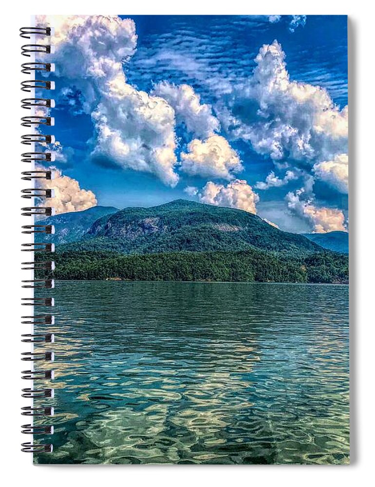 Lake Lure Spiral Notebook featuring the photograph Lake Lure Beauty by Buddy Morrison