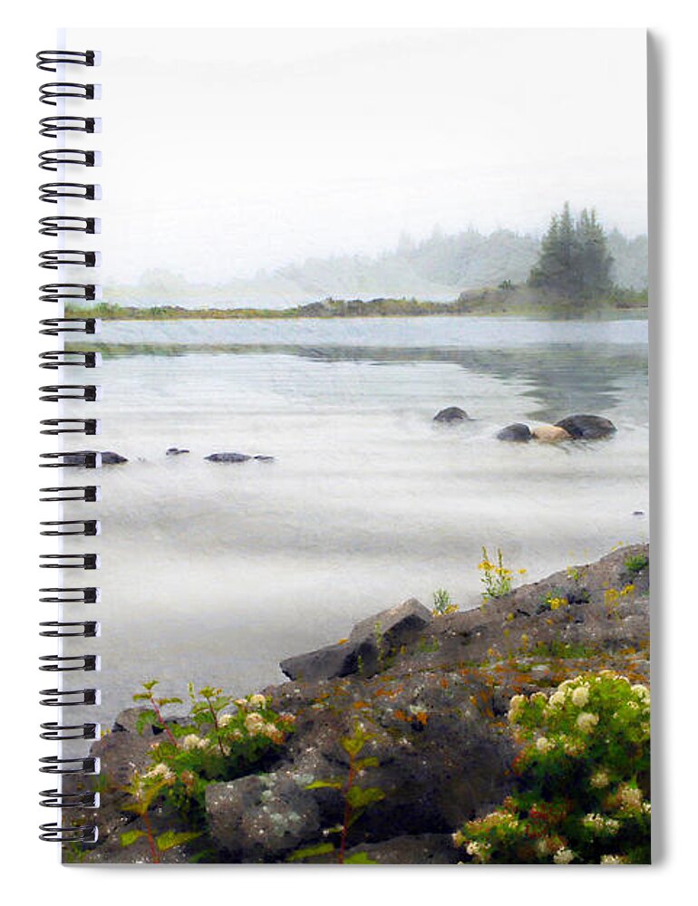 Lake Superior Spiral Notebook featuring the photograph Lake Superior by Ed Hall