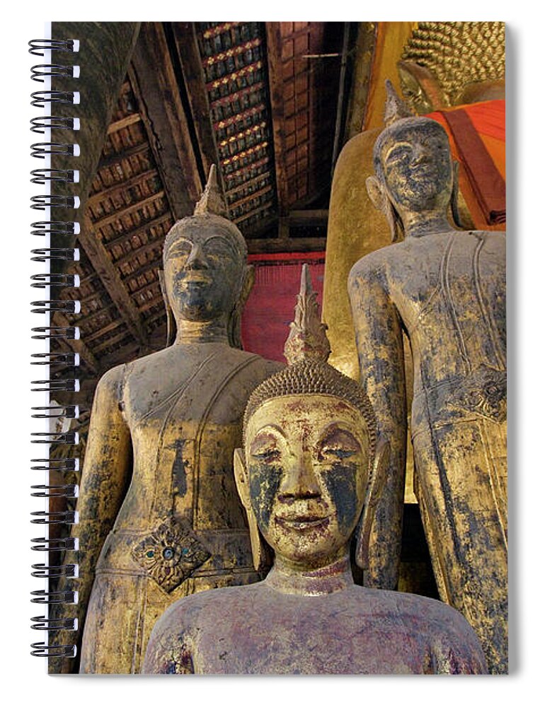Laos Spiral Notebook featuring the photograph Laos_d186 by Craig Lovell