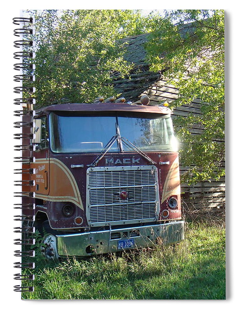 Mack Spiral Notebook featuring the photograph Last Ride by Bonfire Photography