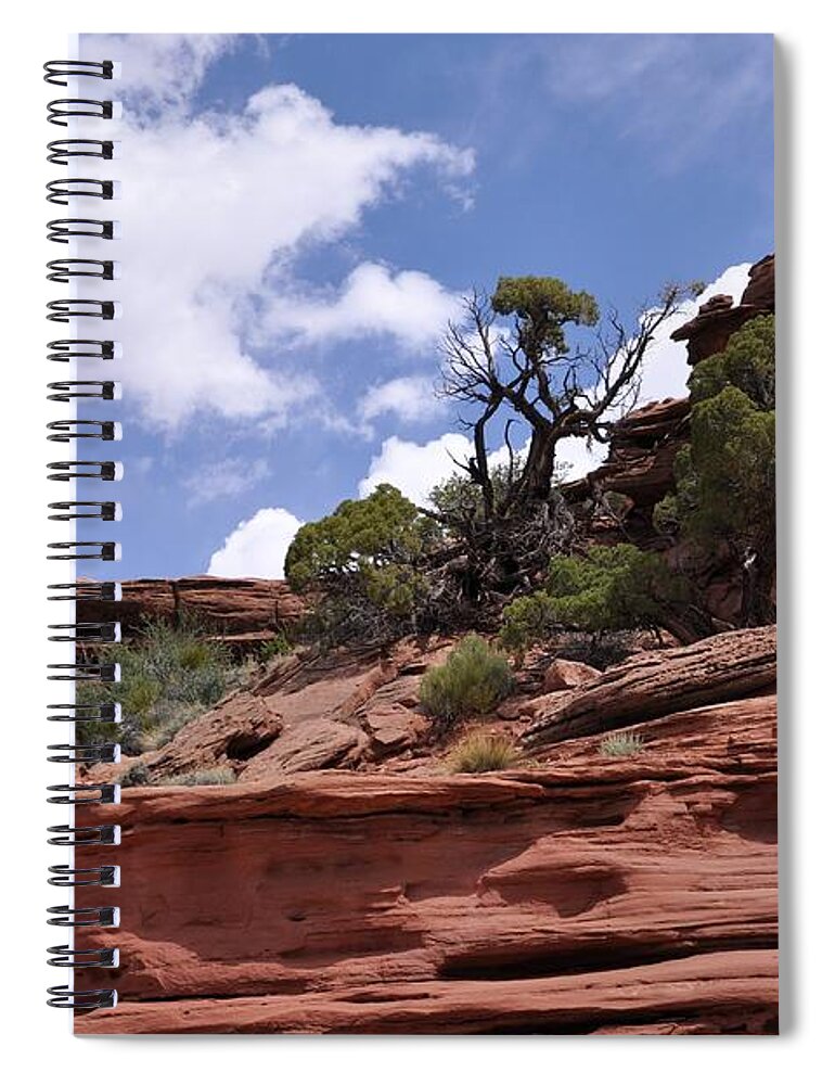 Canyonlands National Park Spiral Notebook featuring the photograph Layers Upon Layers by Frank Madia
