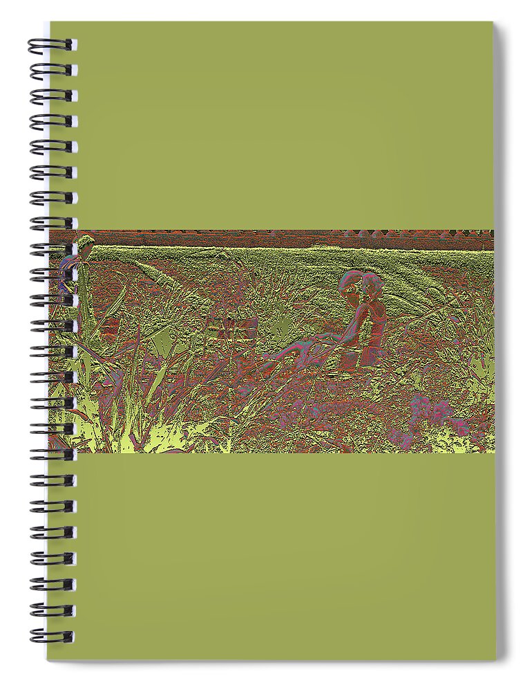 Luxembourg Garden Spiral Notebook featuring the photograph Lazy Afternoon 1 by Marc Dettloff