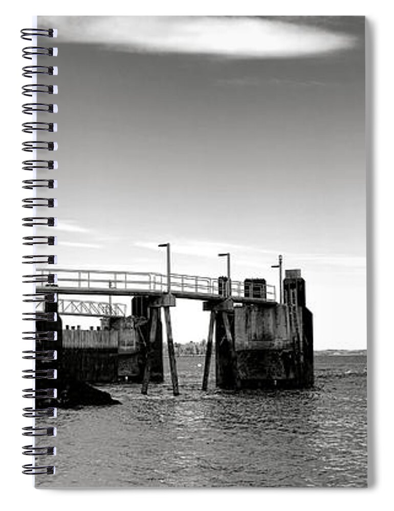 Isleboro Spiral Notebook featuring the photograph Leaving Lincolnville by Olivier Le Queinec