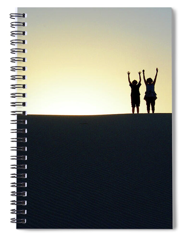 Life Spiral Notebook featuring the photograph Life Is Wonderful by Ted Keller