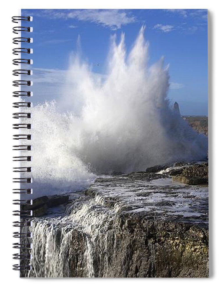 Lighthouse Spiral Notebook featuring the photograph Lighthouse by Jackie Russo