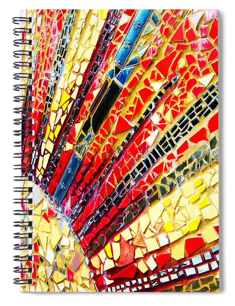 Tracy Van Duinen Spiral Notebook featuring the photograph Living Edgewater Mosaic by Kyle Hanson