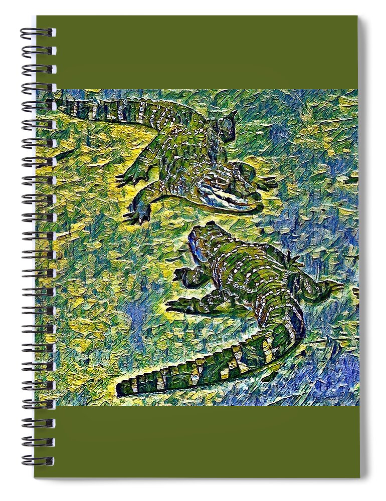 Spiral Notebook featuring the photograph Living Fossils by Kimberly Woyak