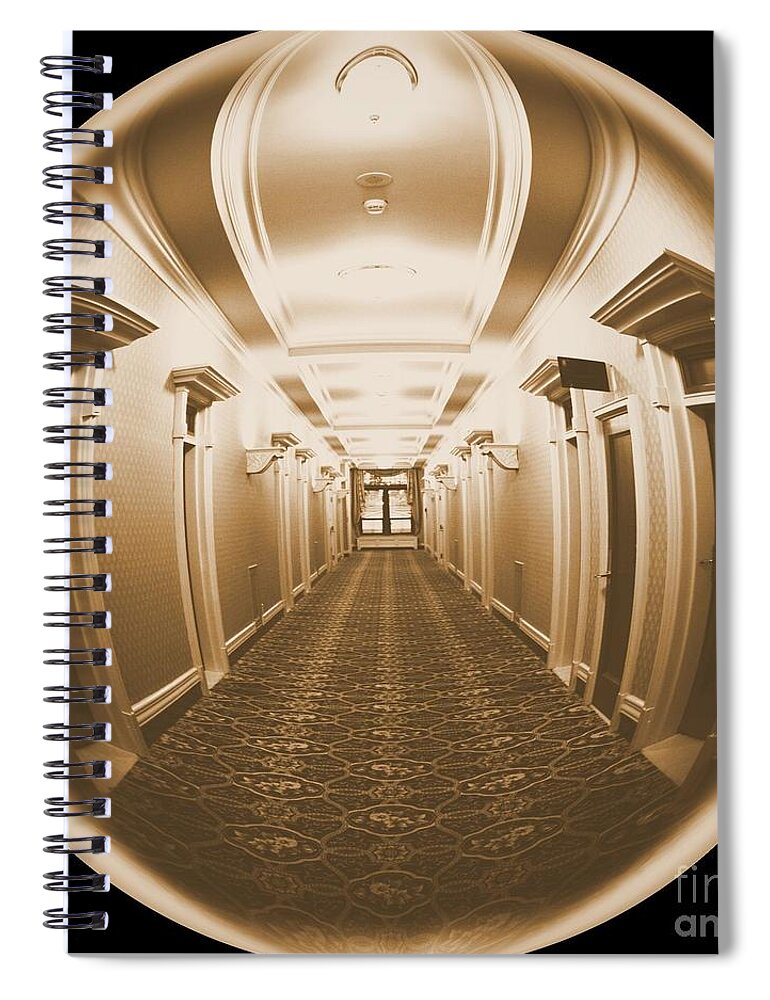 Looking Out Spiral Notebook featuring the photograph Looking Out by Carol Groenen