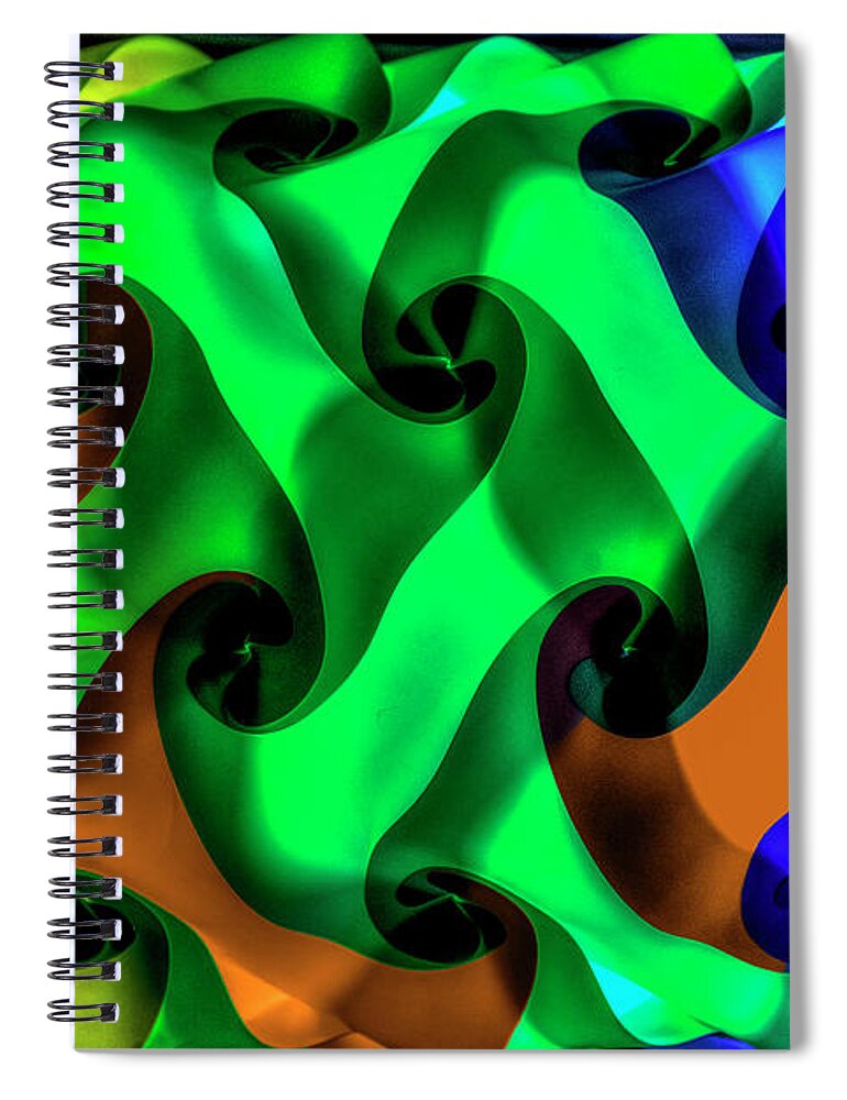 Lost Spiral Notebook featuring the photograph Lost Together by Paul Wear