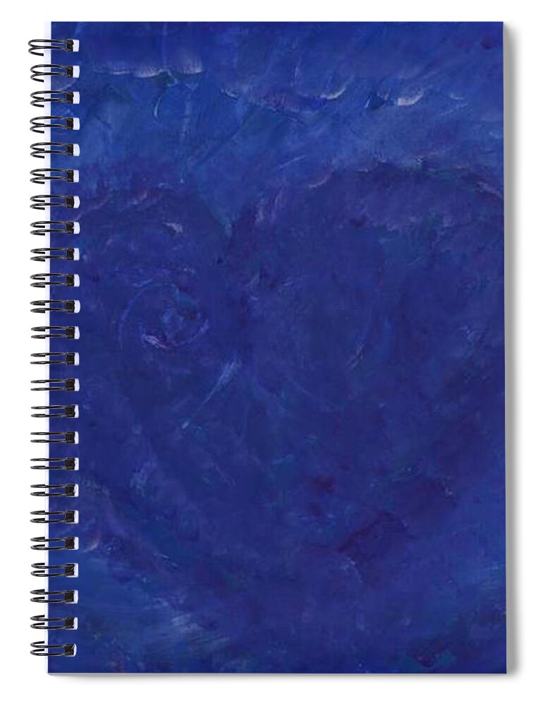 Painting Spiral Notebook featuring the painting Love by Annette Hadley