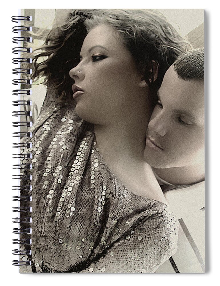 Clay Spiral Notebook featuring the photograph Love In The Afternoon by Clayton Bruster