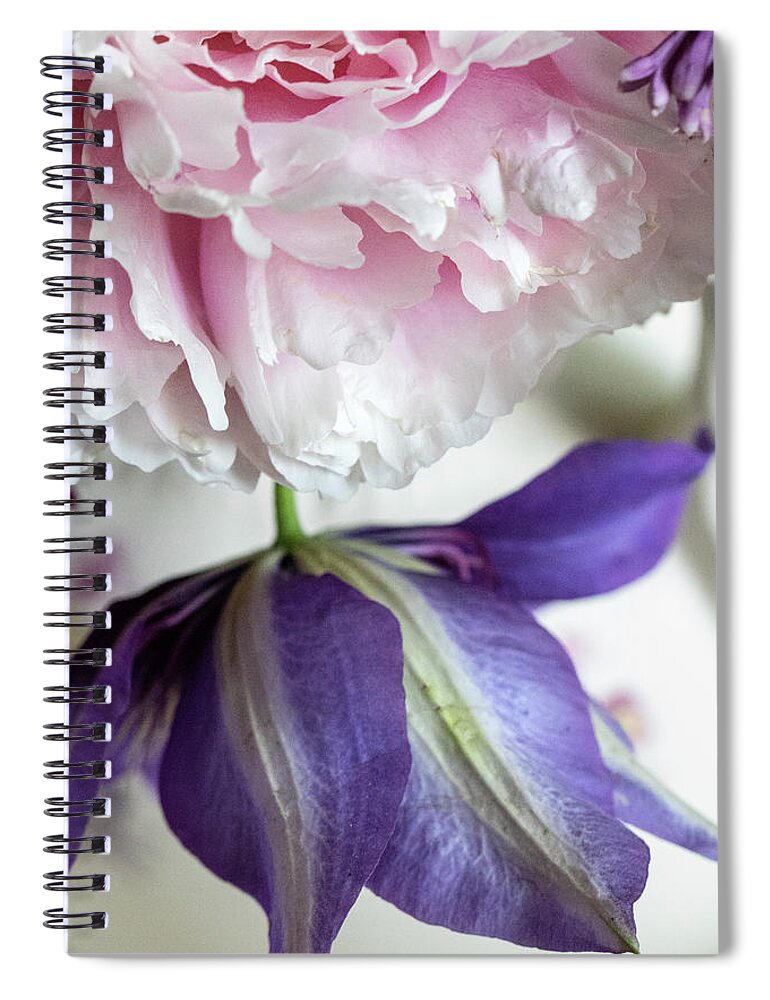 Flowers Spiral Notebook featuring the photograph Love is Real by John Rivera