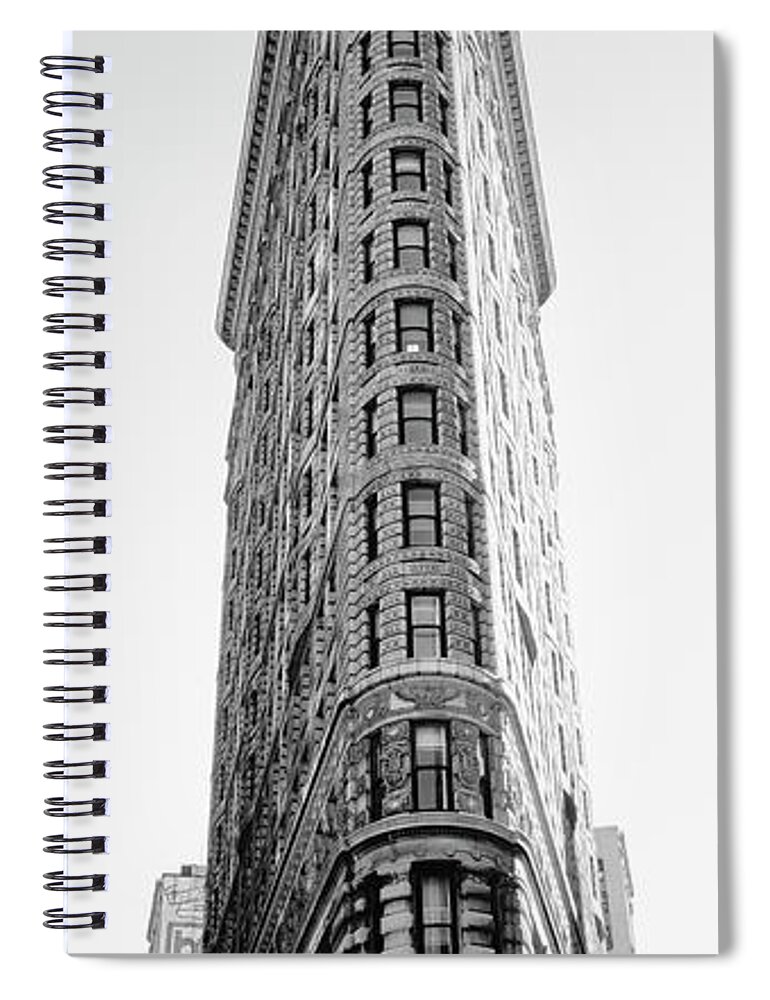 Low Angle View Of An Office Building Flatiron Building Manhattan New York City New York State Spiral Notebook For Sale By Panoramic Images