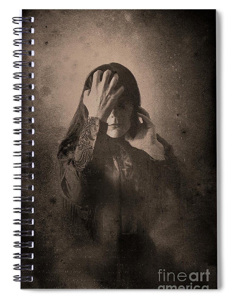 Woman Spiral Notebook featuring the photograph Madness Number 2 by Clayton Bastiani