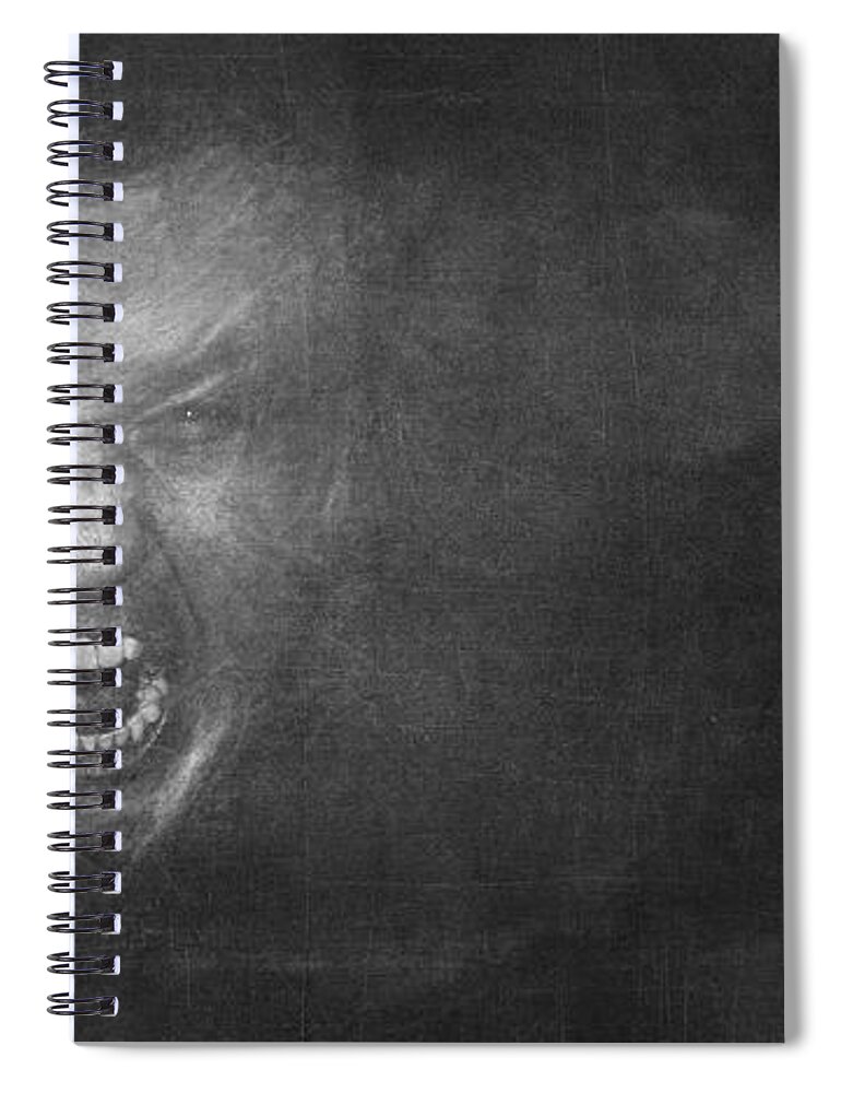 Scott Norris Photography Spiral Notebook featuring the photograph Madness by Scott Norris