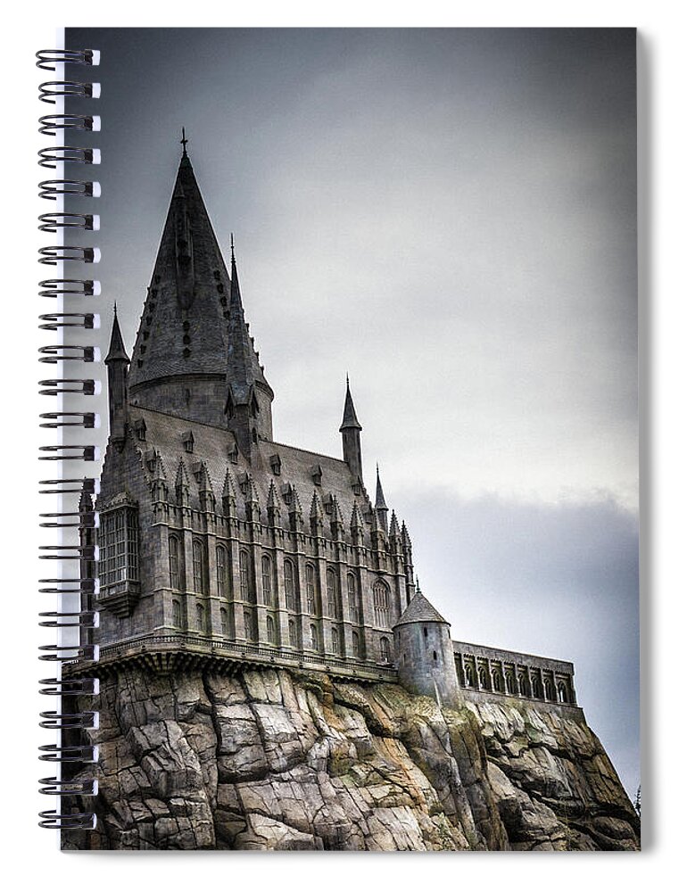 Castle Spiral Notebook featuring the photograph Magical Place by Matthew Nelson