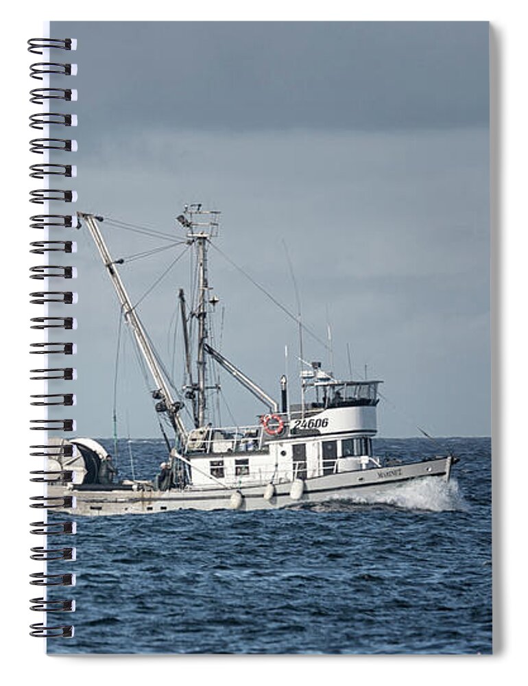 Marinet Spiral Notebook featuring the photograph Marinet and Belina by Randy Hall