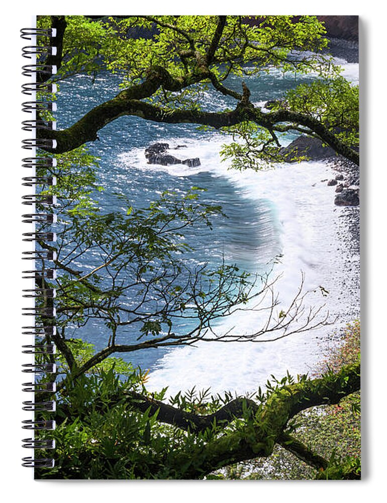 Beach Spiral Notebook featuring the photograph Maui by Chad Dutson