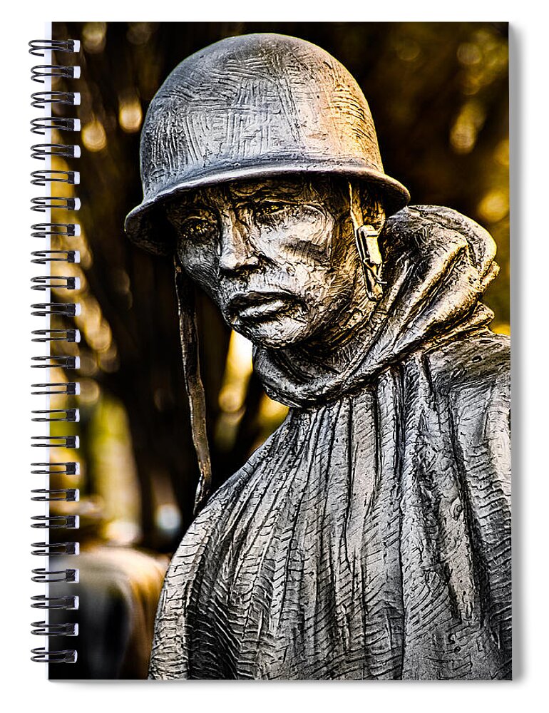 Korean Spiral Notebook featuring the photograph Mental Seclusion by Christopher Holmes