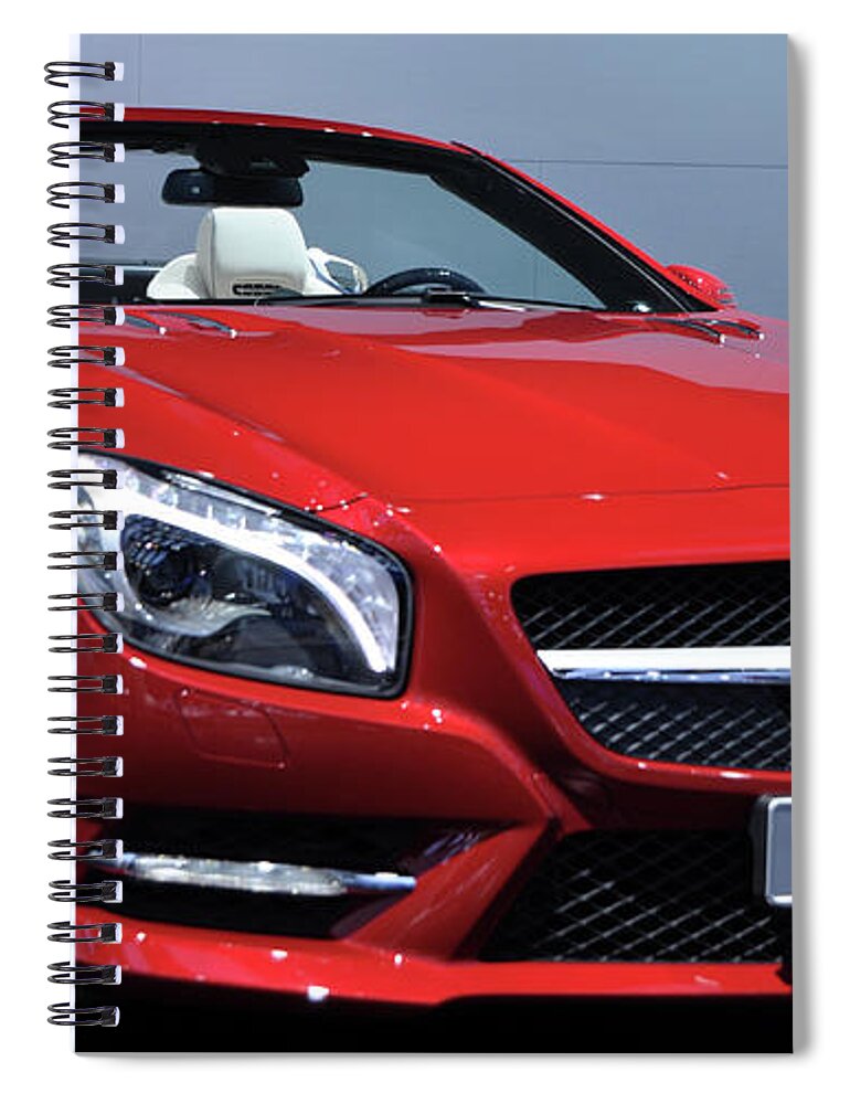 Sl Spiral Notebook featuring the photograph Mercedes Benz SL by Ronald Grogan