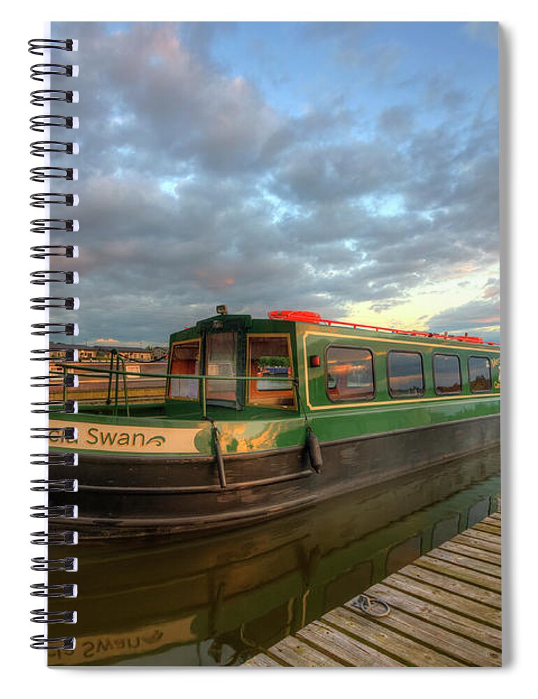 Yhun Suarez Spiral Notebook featuring the photograph Mercia Marina 14.0 by Yhun Suarez