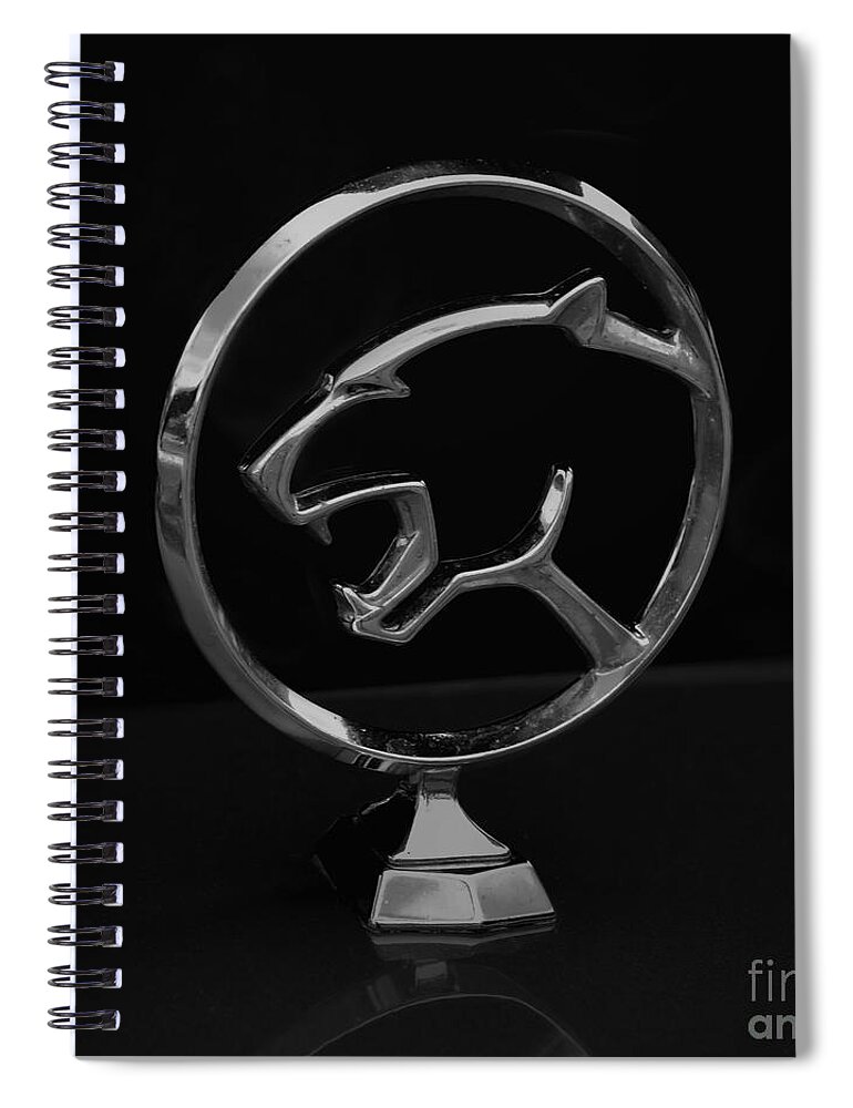 Mercury Cougar Spiral Notebook featuring the photograph Mercury Cougar by Olga Hamilton